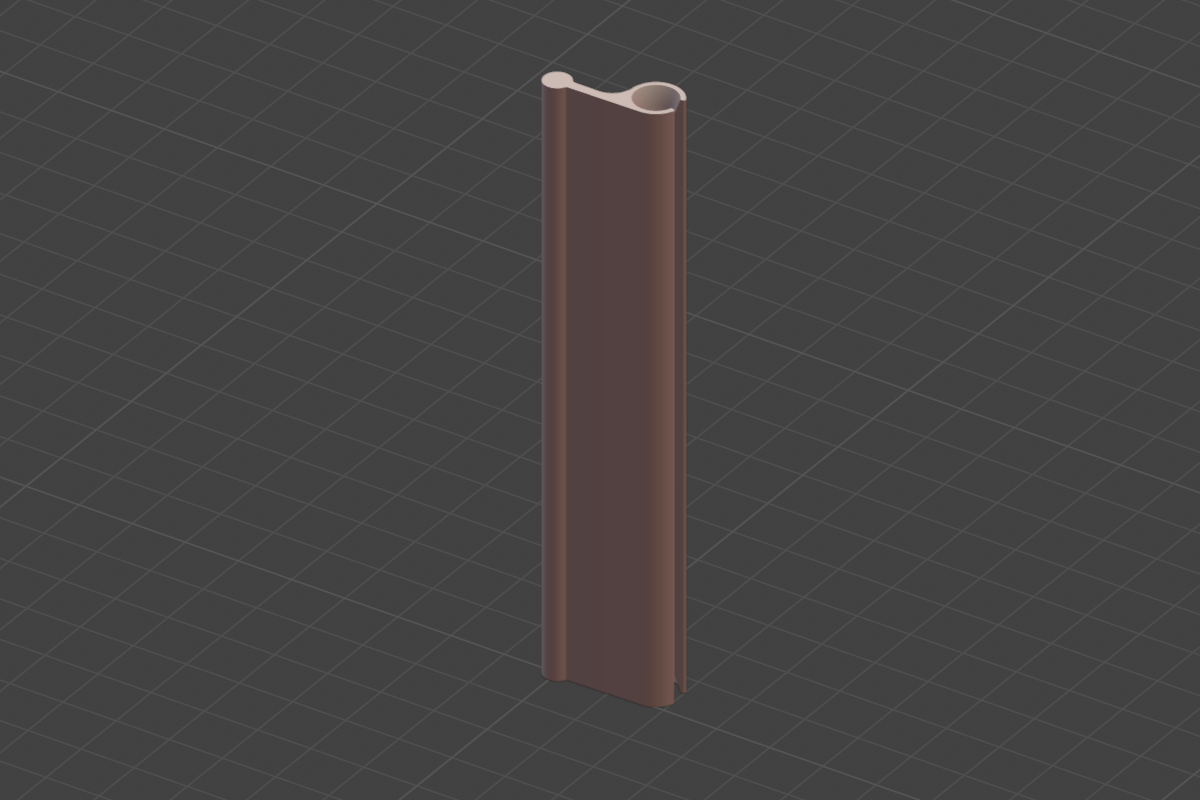 16mm Adapter for Dehydrator Walls (Rosewill) 3D model thumbnail