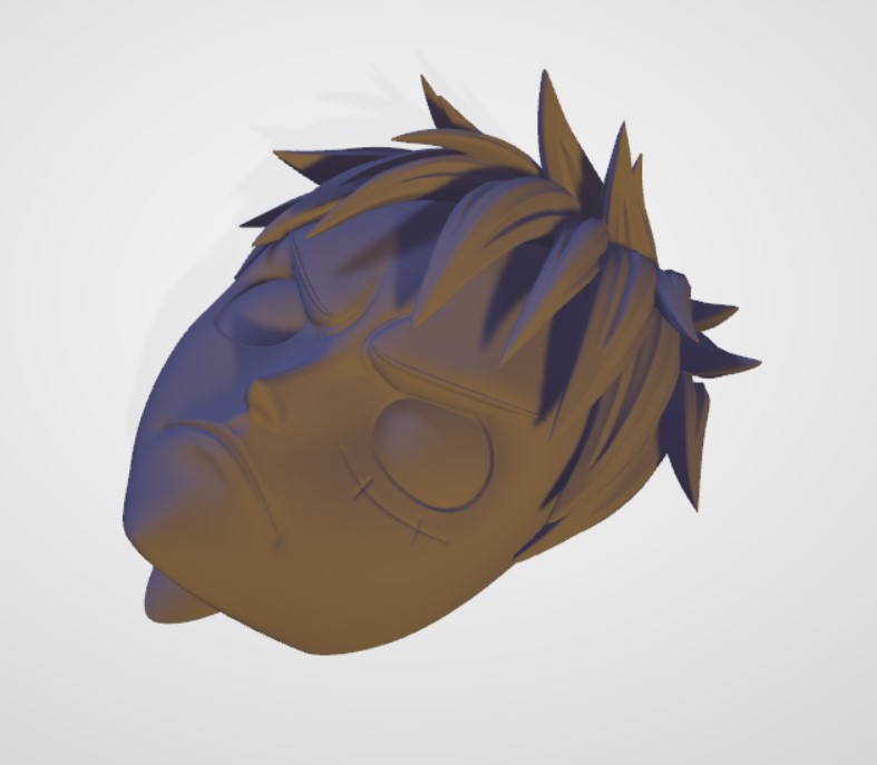 Wall Luffy Head