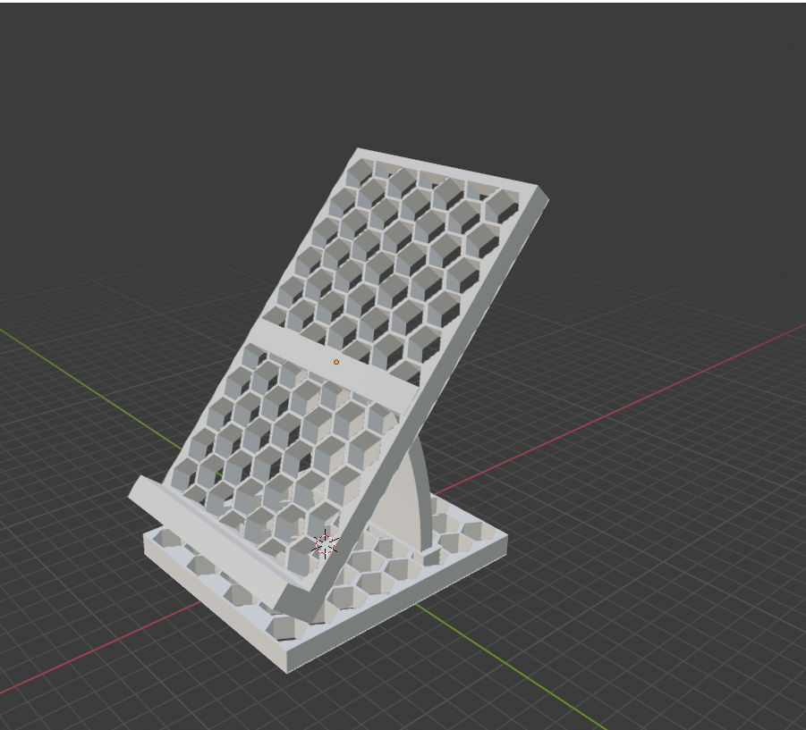 hexagon phone stand