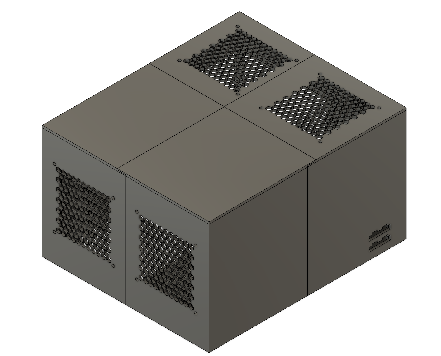 Hard Drive Enclosure for 16 Drives (JBOD/HBA) by FriedCheese | Download ...