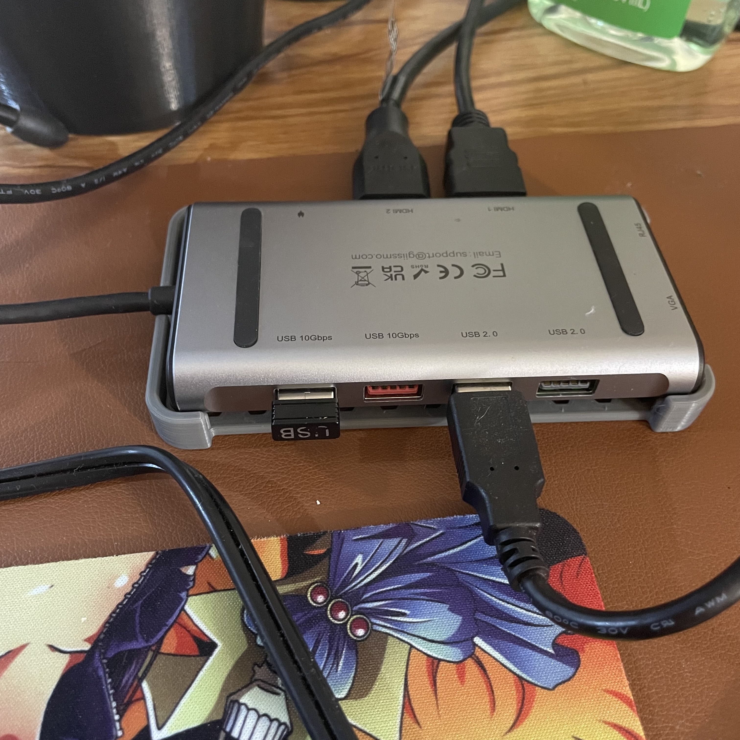 USB HDMI Adapter Air Cooling Stand