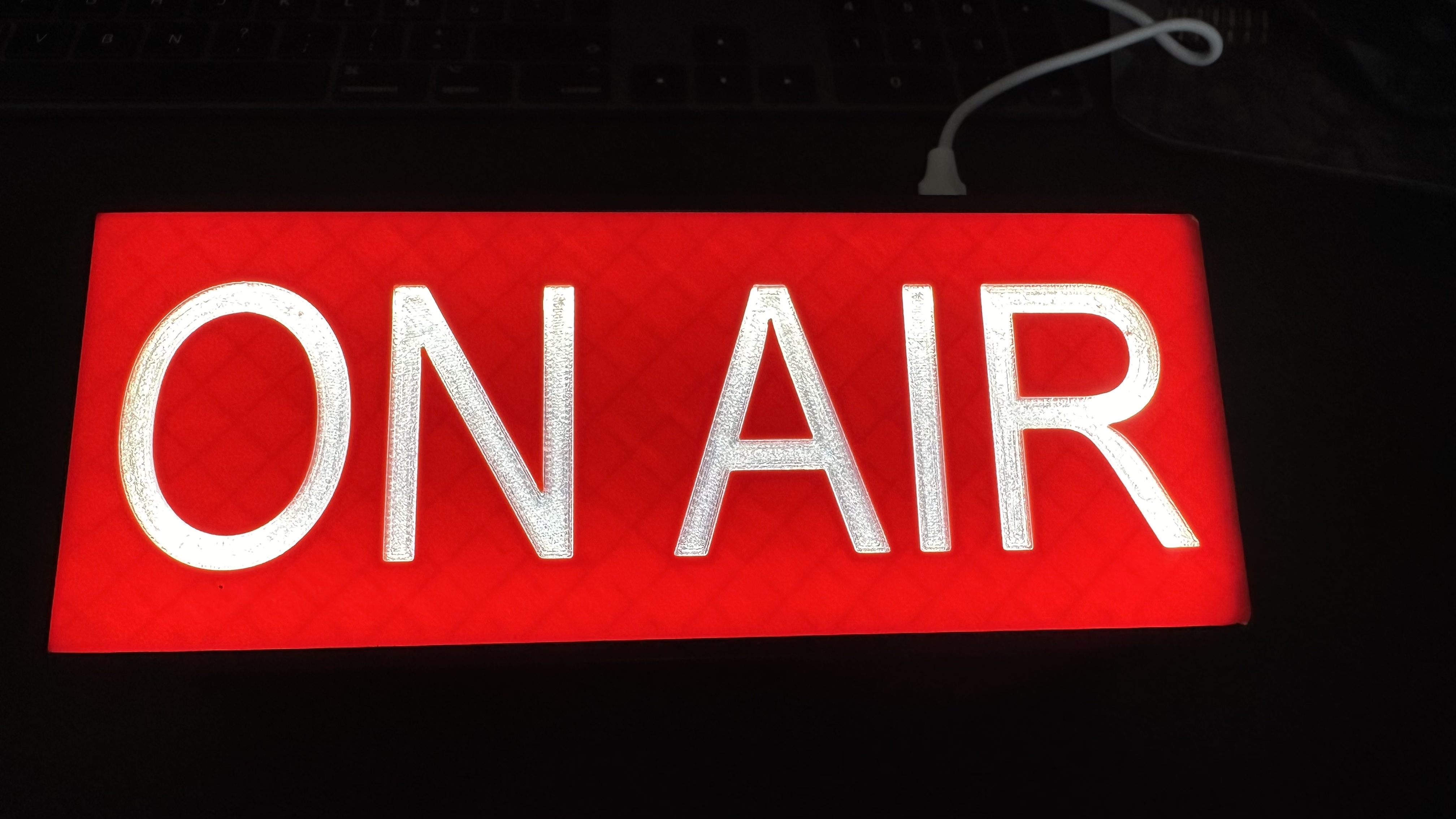 On-Air Light Box