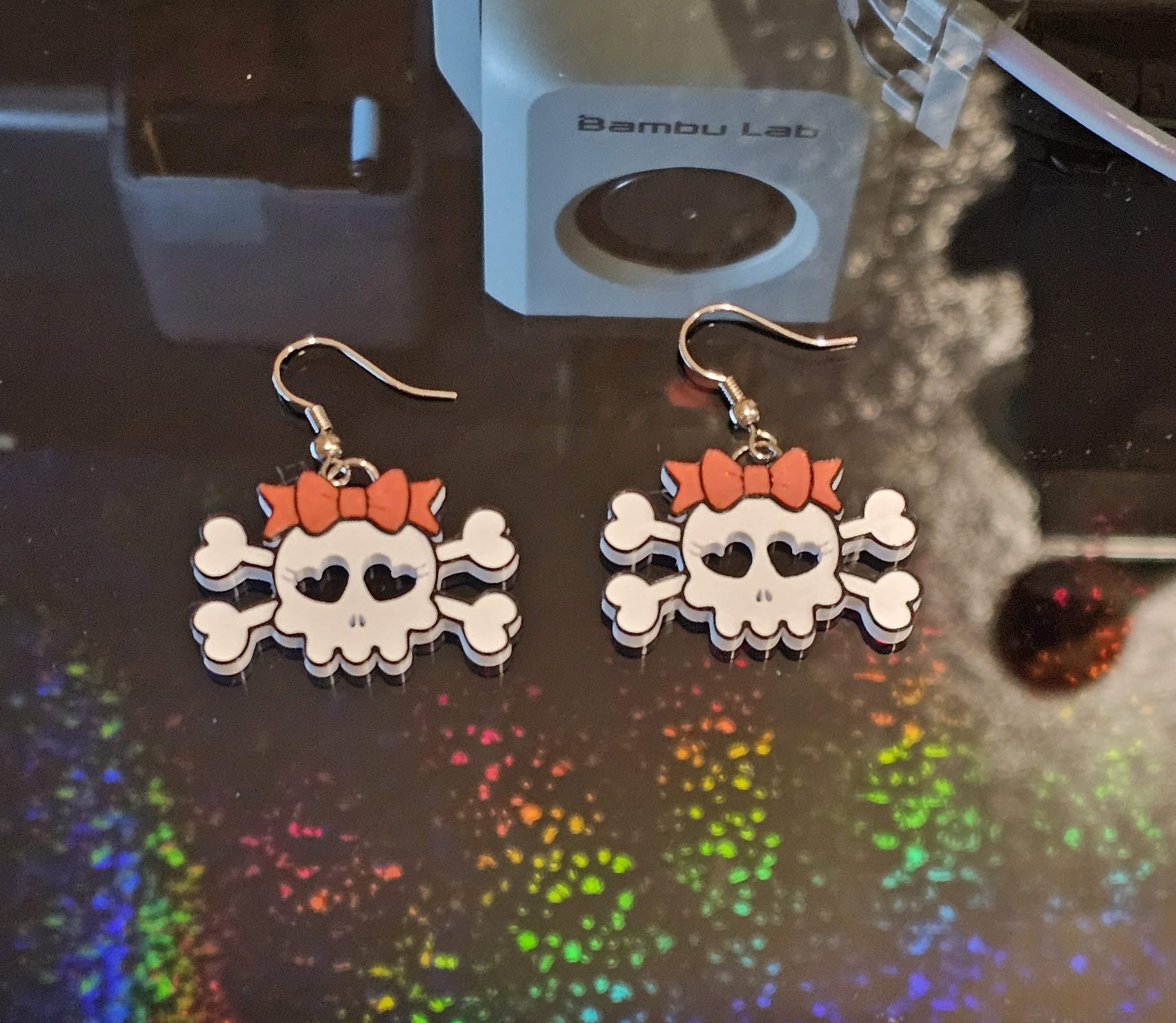 Cute Skull Earings