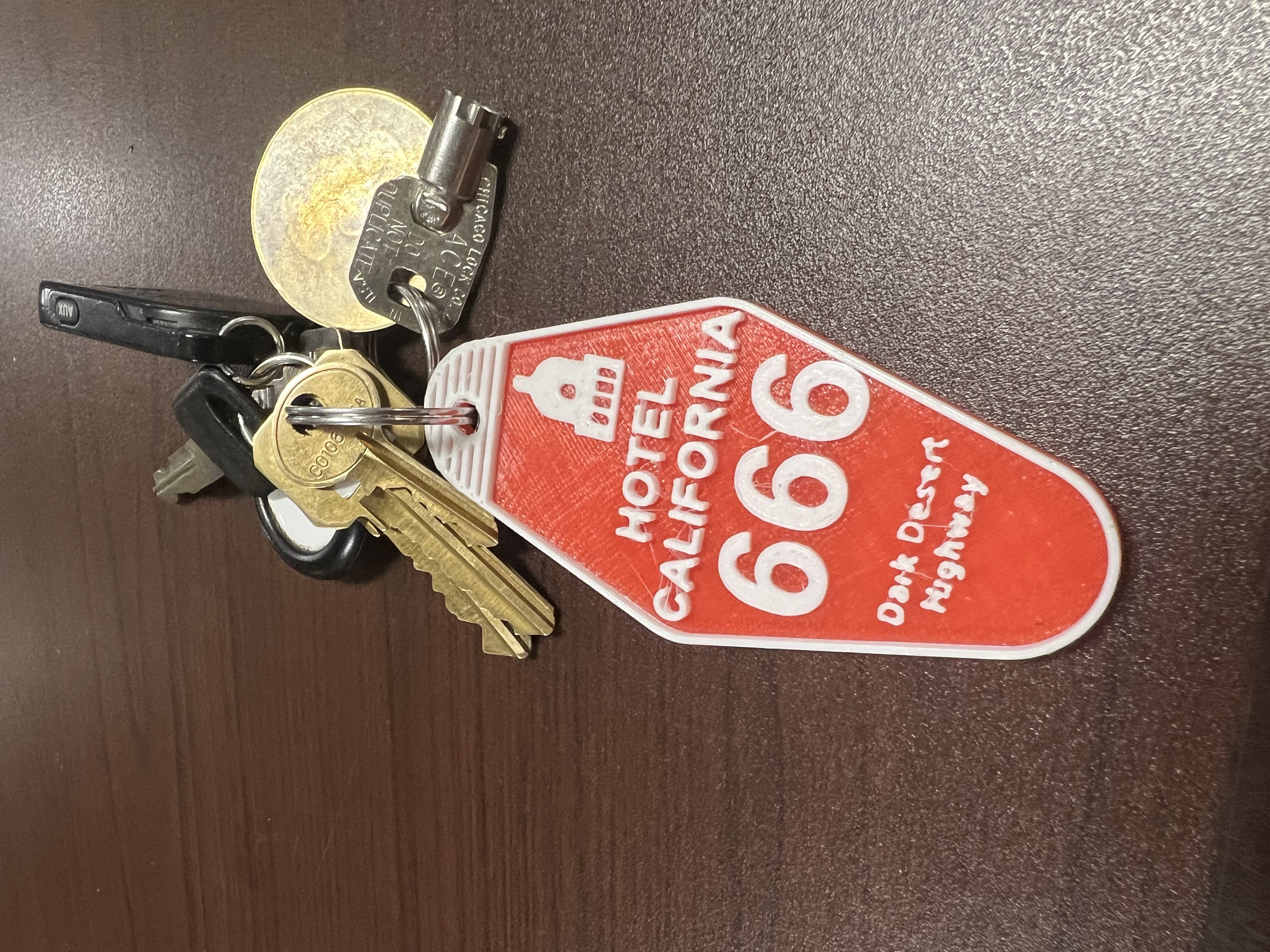 Hotel California Key Fob