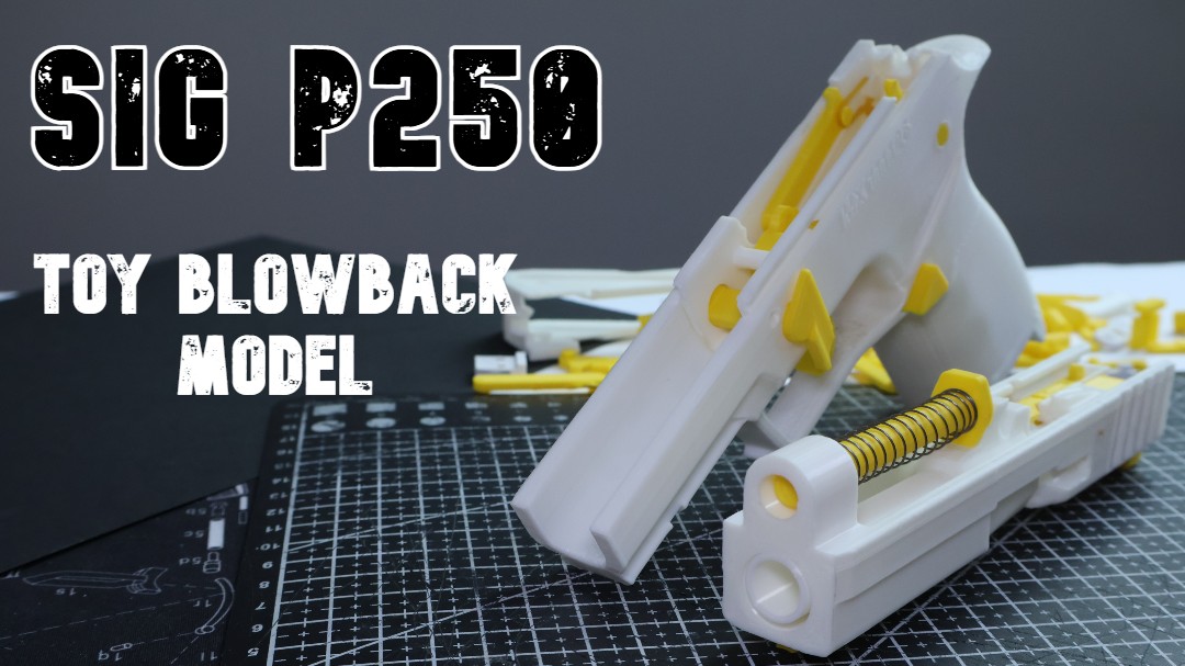 Sig P250 Toy Blowback Pistol