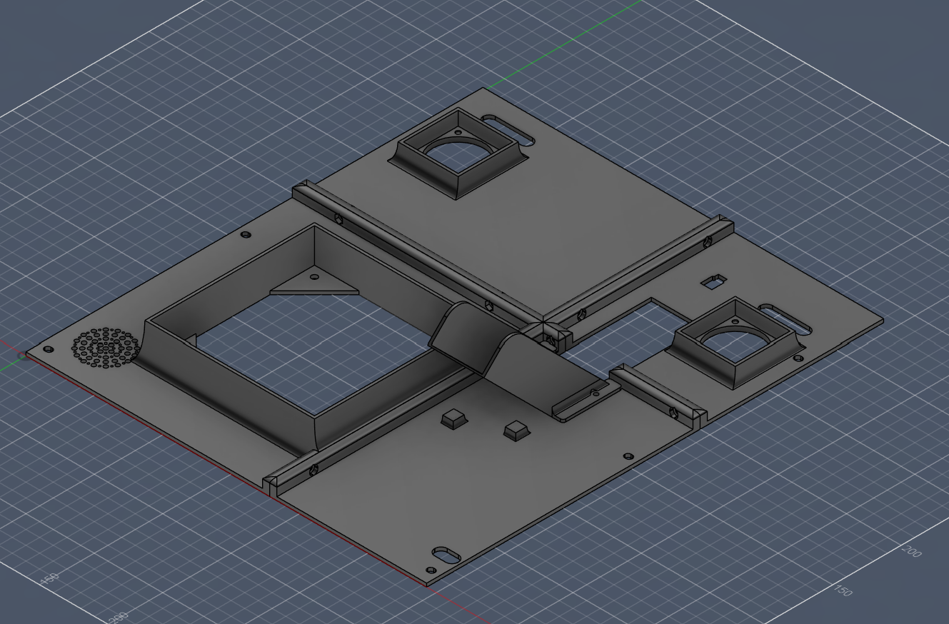 Fanmode! Flashforge Adventurer 5X (AD5X) Back Panel w/ 120mm & 4010 fan