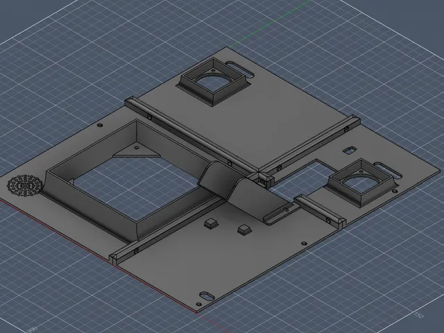 Fanmode! Flashforge Adventurer 5X (AD5X) Back Panel w/ 120mm & 4010 fan
