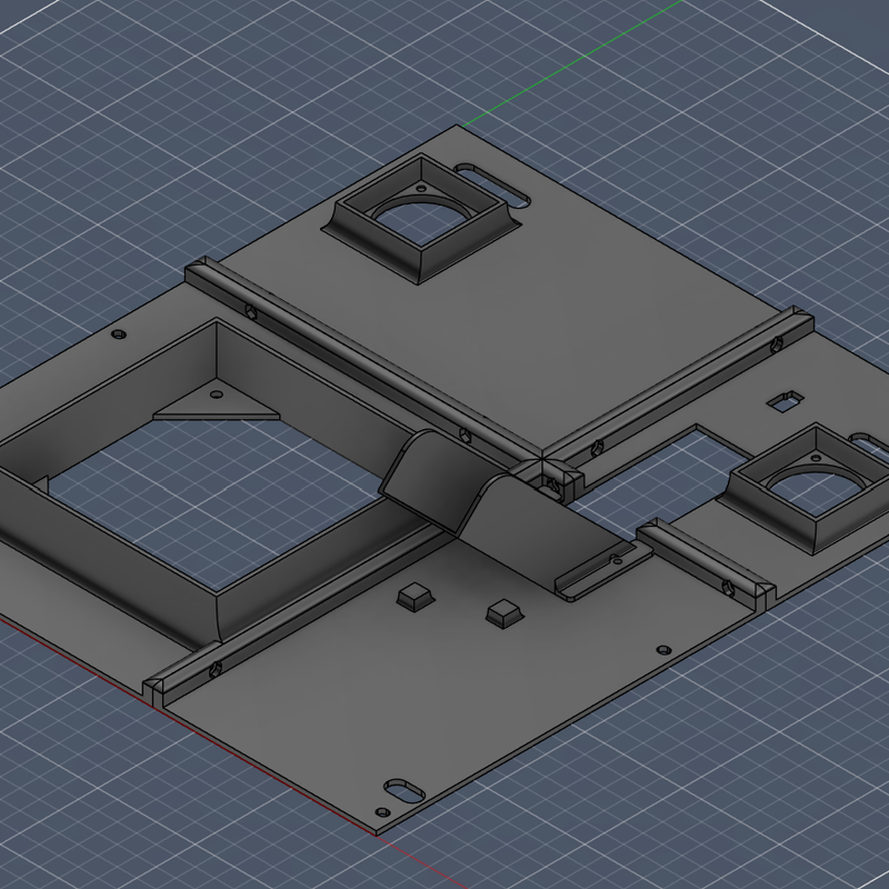 FFページ Fanmode! Flashforge Adventurer 5X (AD5X) Back Panel w/ 120mm