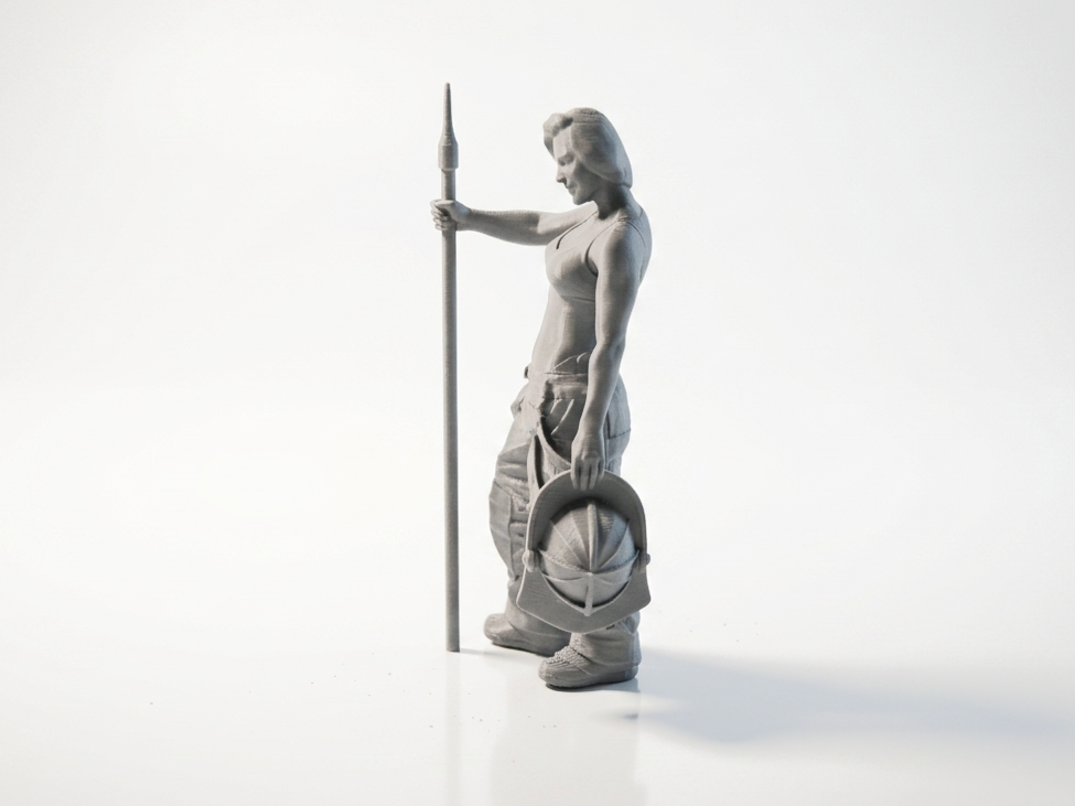 Firefighter Hero Statue Miscellaneous 3D Printable