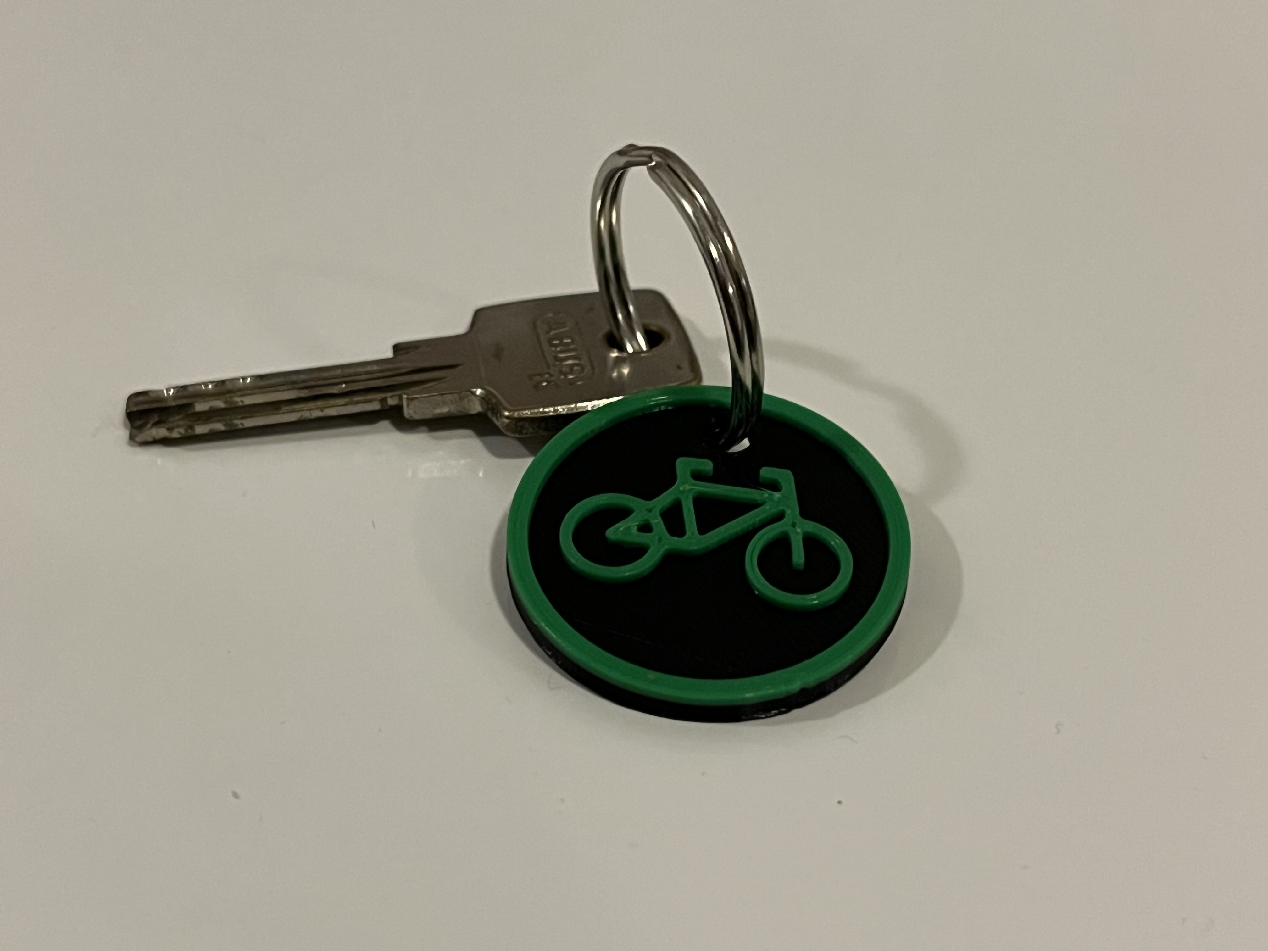 Bicycle key chain