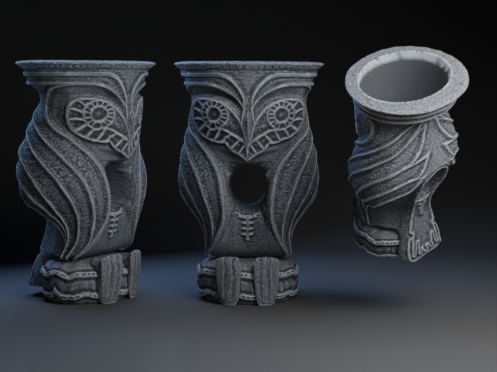 Zelda Owl Statue by Peter Farell Download free STL model