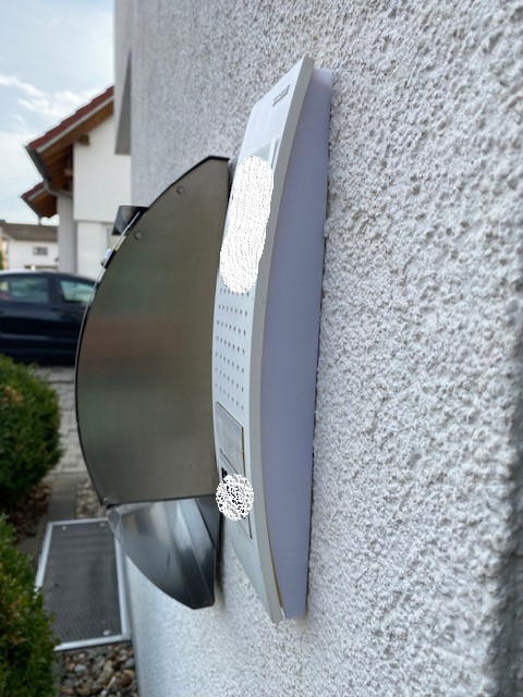 Siedle bell/intercom - renovation, new bell plates / Siedle Klingel