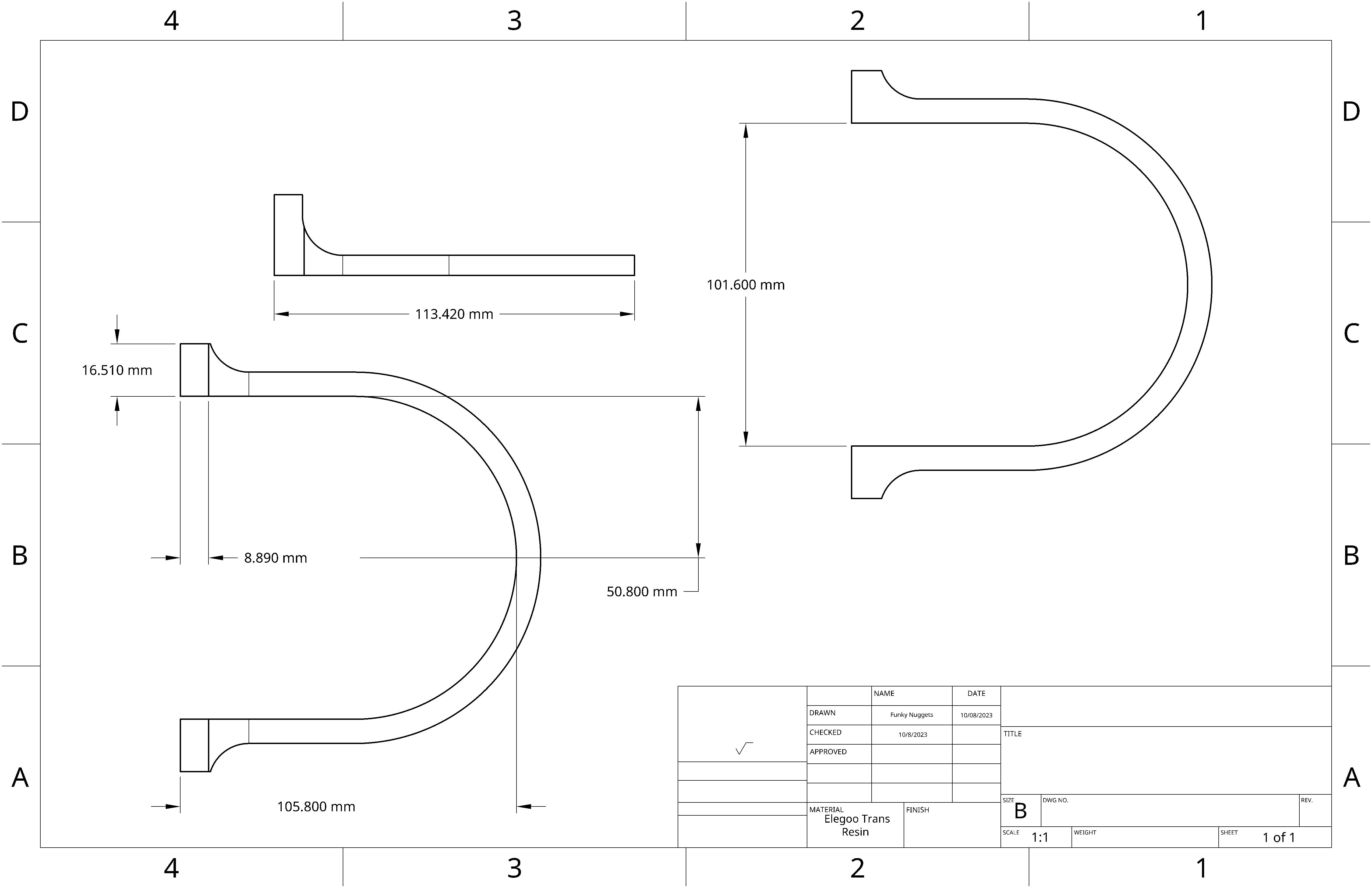 Fan Tie Down by FunkyNuggets007 | Download free STL model | Printables.com