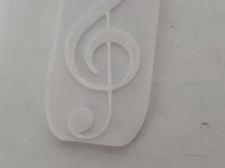 music keychain by Bengale | Download free STL model | Printables.com