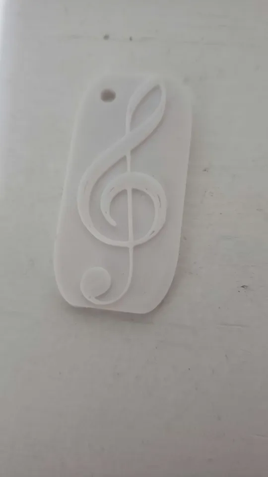 music keychain by Bengale | Download free STL model | Printables.com