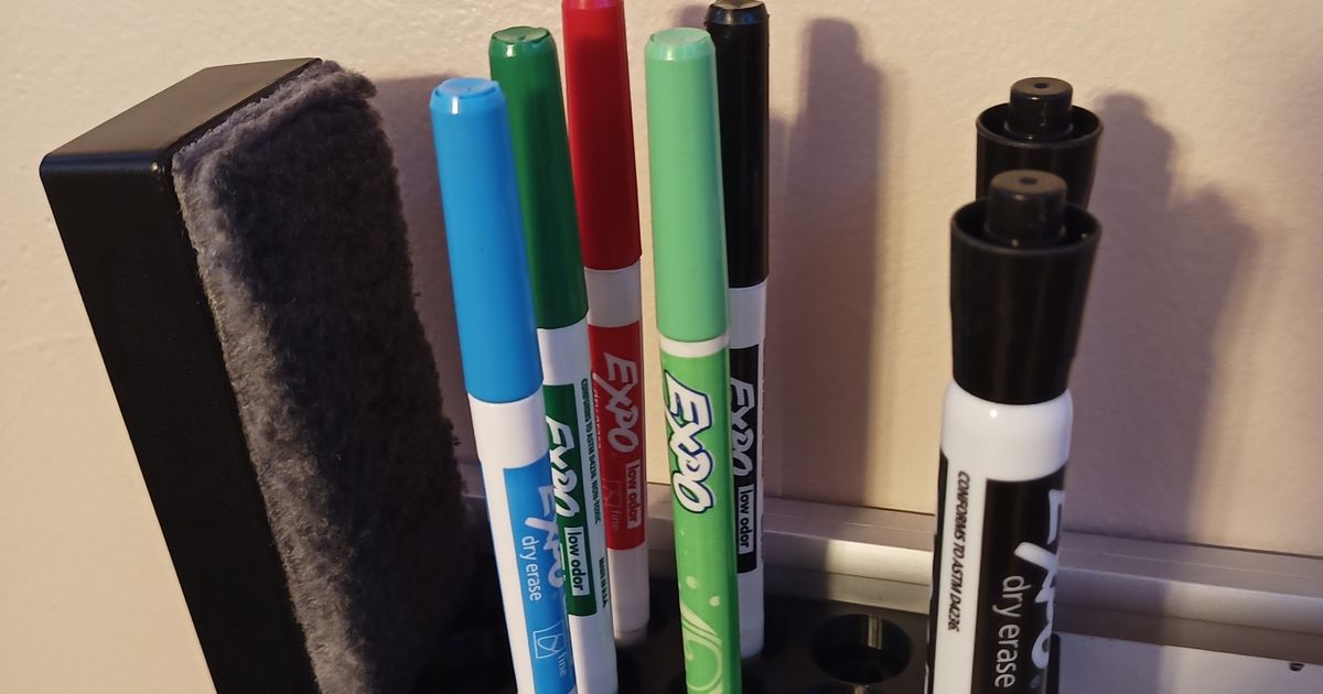 Expo Marker Holder by Sam838 Download free STL model