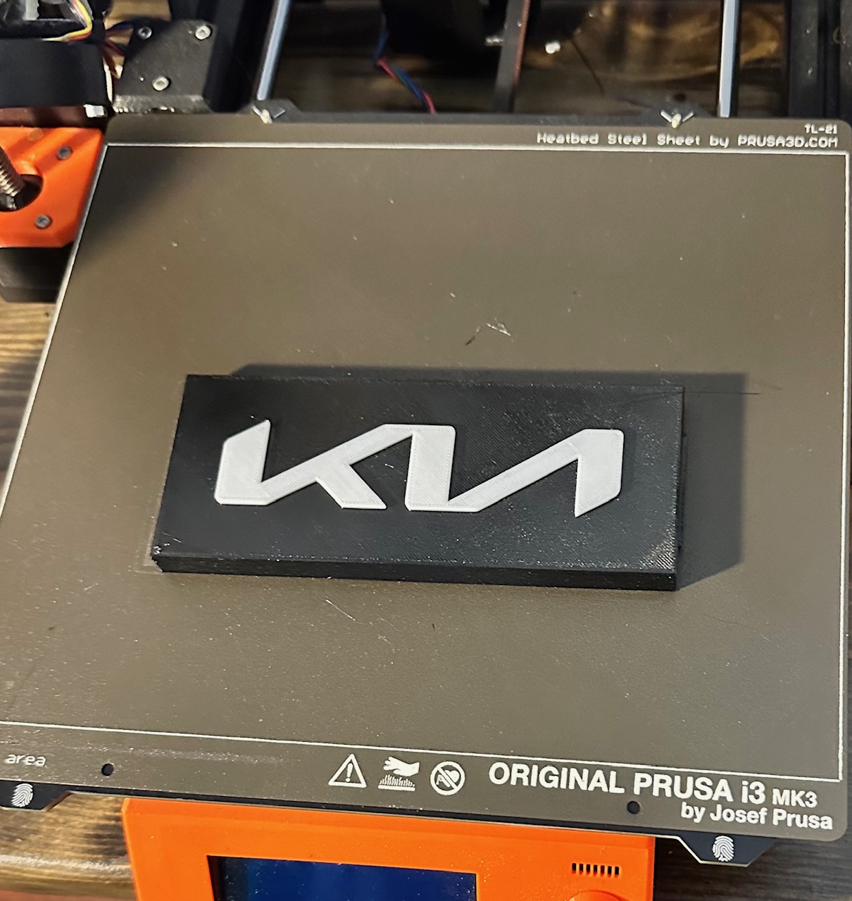 Kia, Hyundai Logo Nameplates for Bauer Harbor Freight Large Modular Toolbox EV6/Ioniq 5 Frunk Replacement — miniatura 4