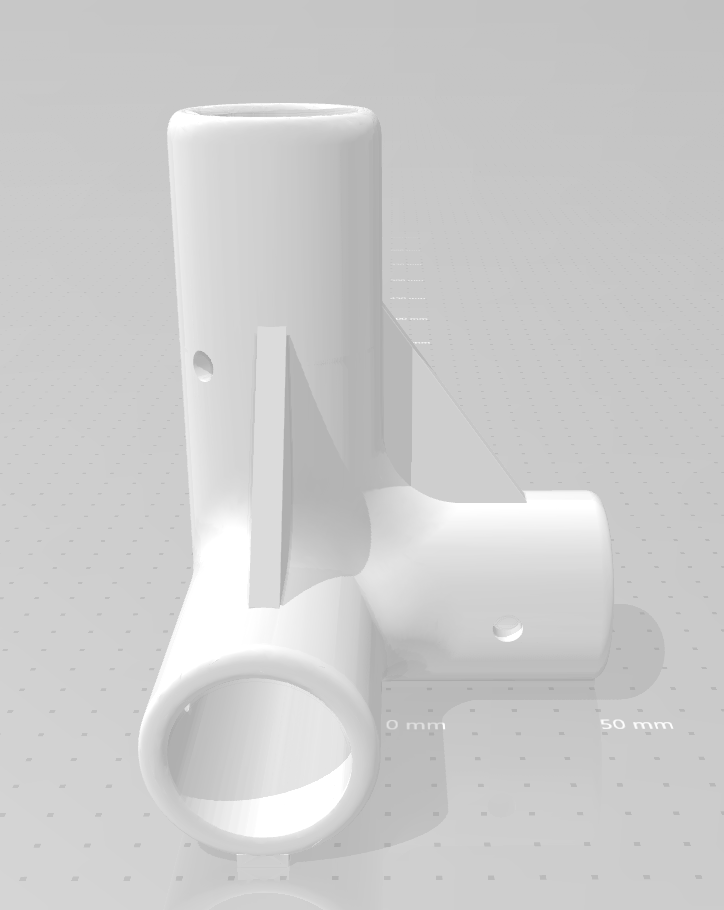 9 Square 1" PVC connectors by Alberta3D Download free STL model