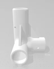 9 Square 1" PVC connectors