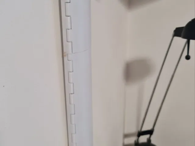 Wall cable tray