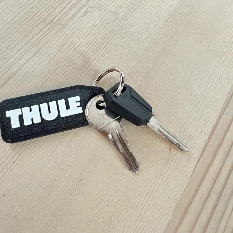 Thule Key Tag by simonnelli Download free STL model Printables