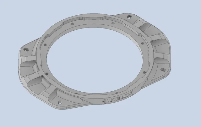 Helix Compose 165 mm to 6x9 inch speaker adaptor