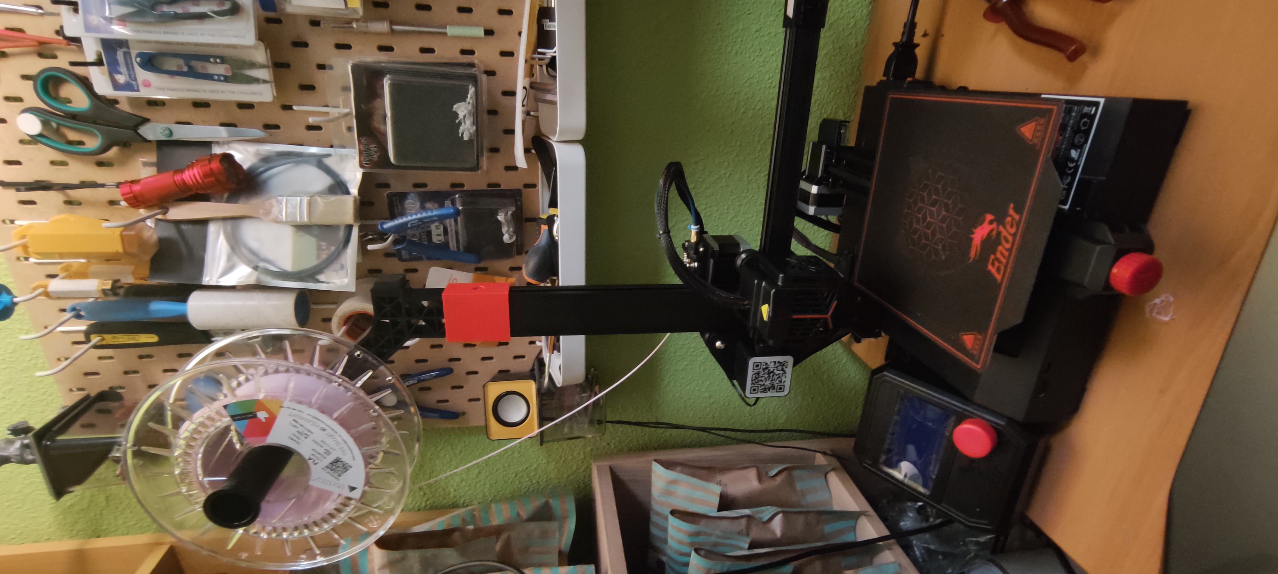 Ender 2 pro spool adapter