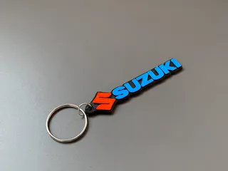 Suzuki keychain by Janeo, Download free STL model