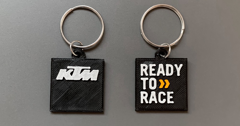 KTM Ready to race keychain by Janeo | Download free STL model ...