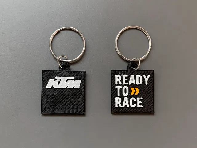 KTM Ready to race keychain