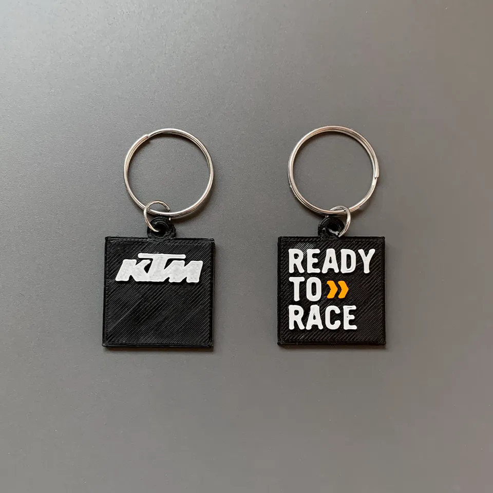 KTM Ready to race keychain by Janeo, Download free STL model