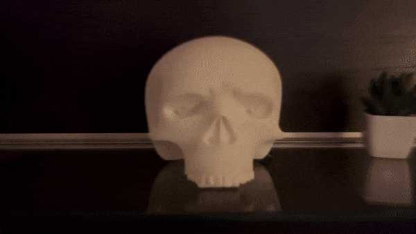 Miniatura 3 do modelo 3D Mana spreading lich-skull
