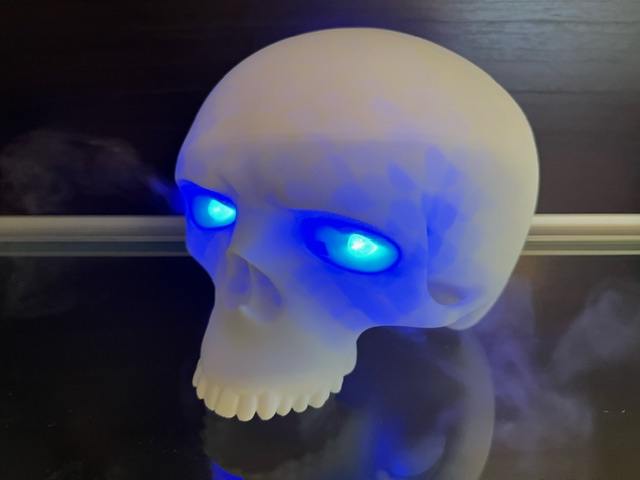 Miniatura 2 do modelo 3D Mana spreading lich-skull