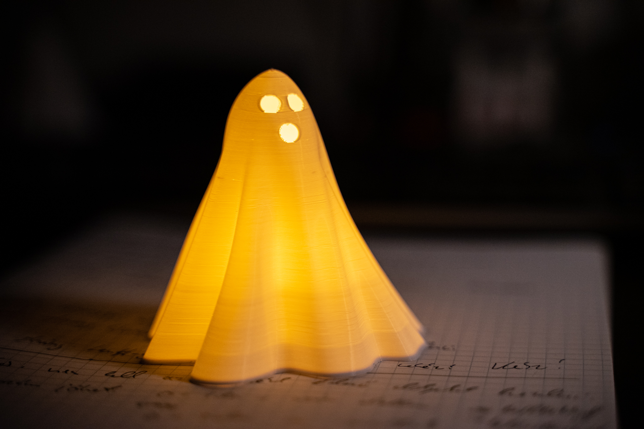 Miniatura 2 do modelo 3D Tealight ghost