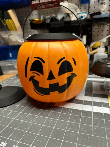 Plastic Pumpkin Top