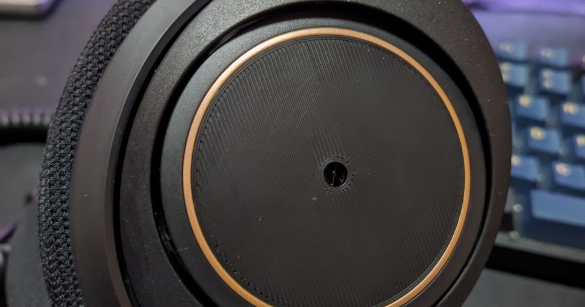 Philips SHP9600 Mod Driver Cover with Bass Reflex Port (SemiOpen) by
