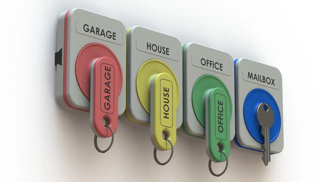 Keychain and Tags by Jorge, Download free STL model