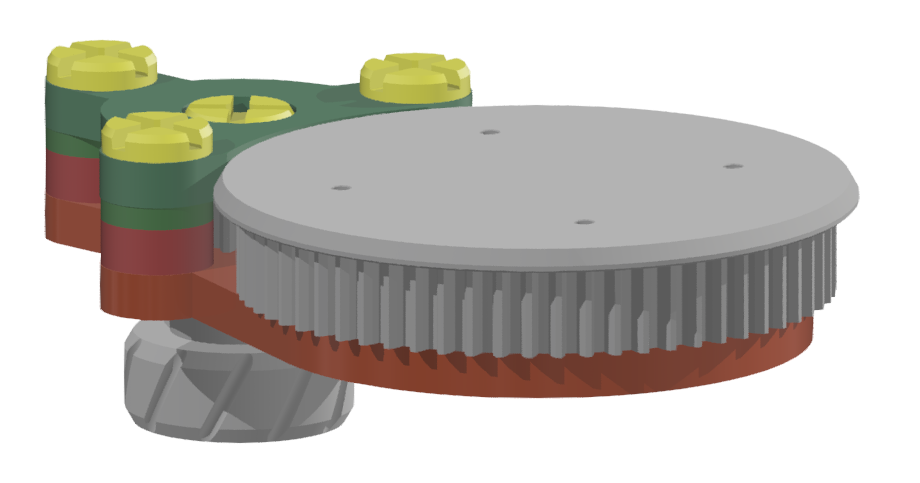 STL file Rotating display table - Rotating display table. 🎵・3D