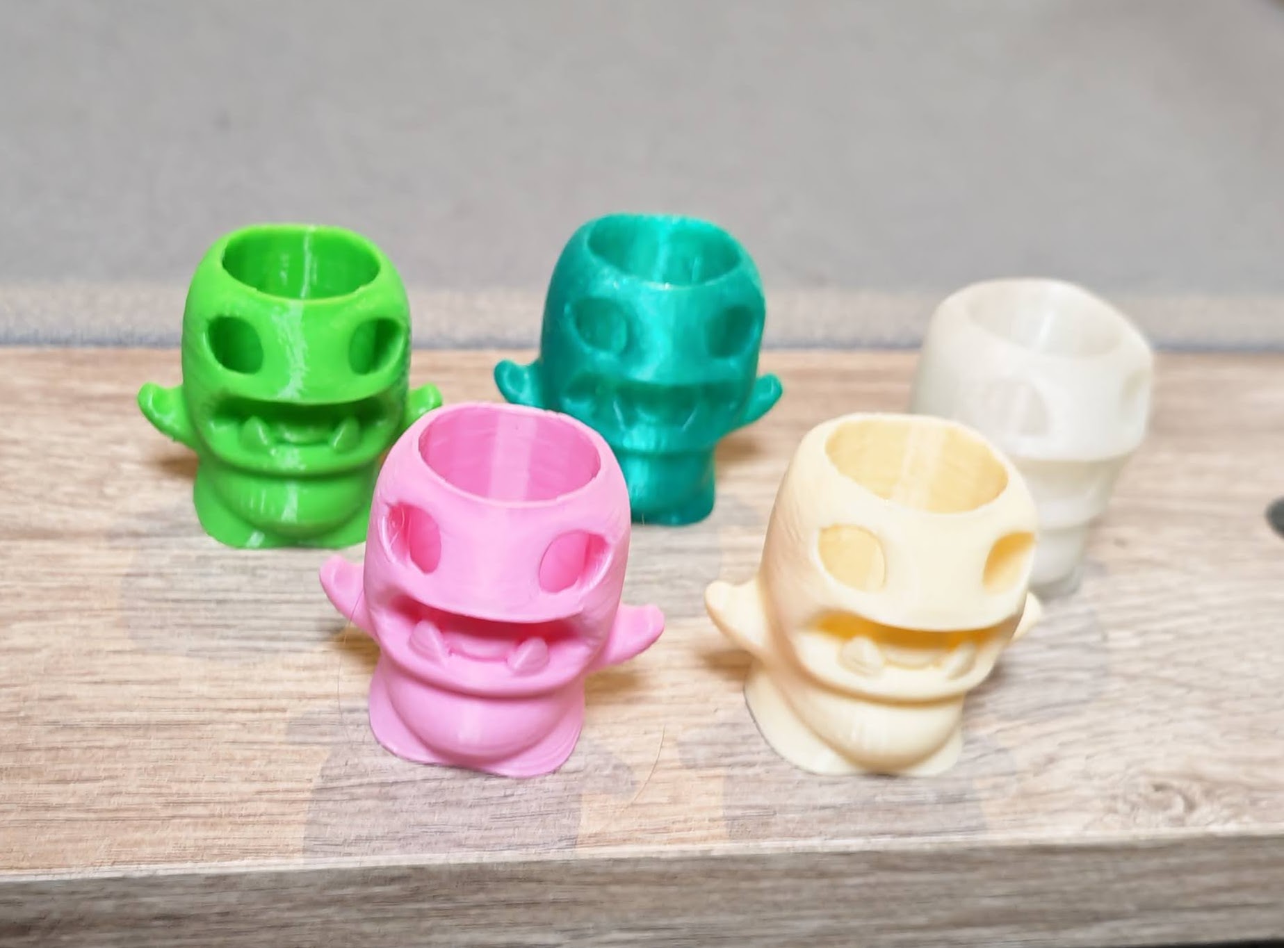 Halloween Cute Monster Scout Woggle (Glow-in-the-Dark!)