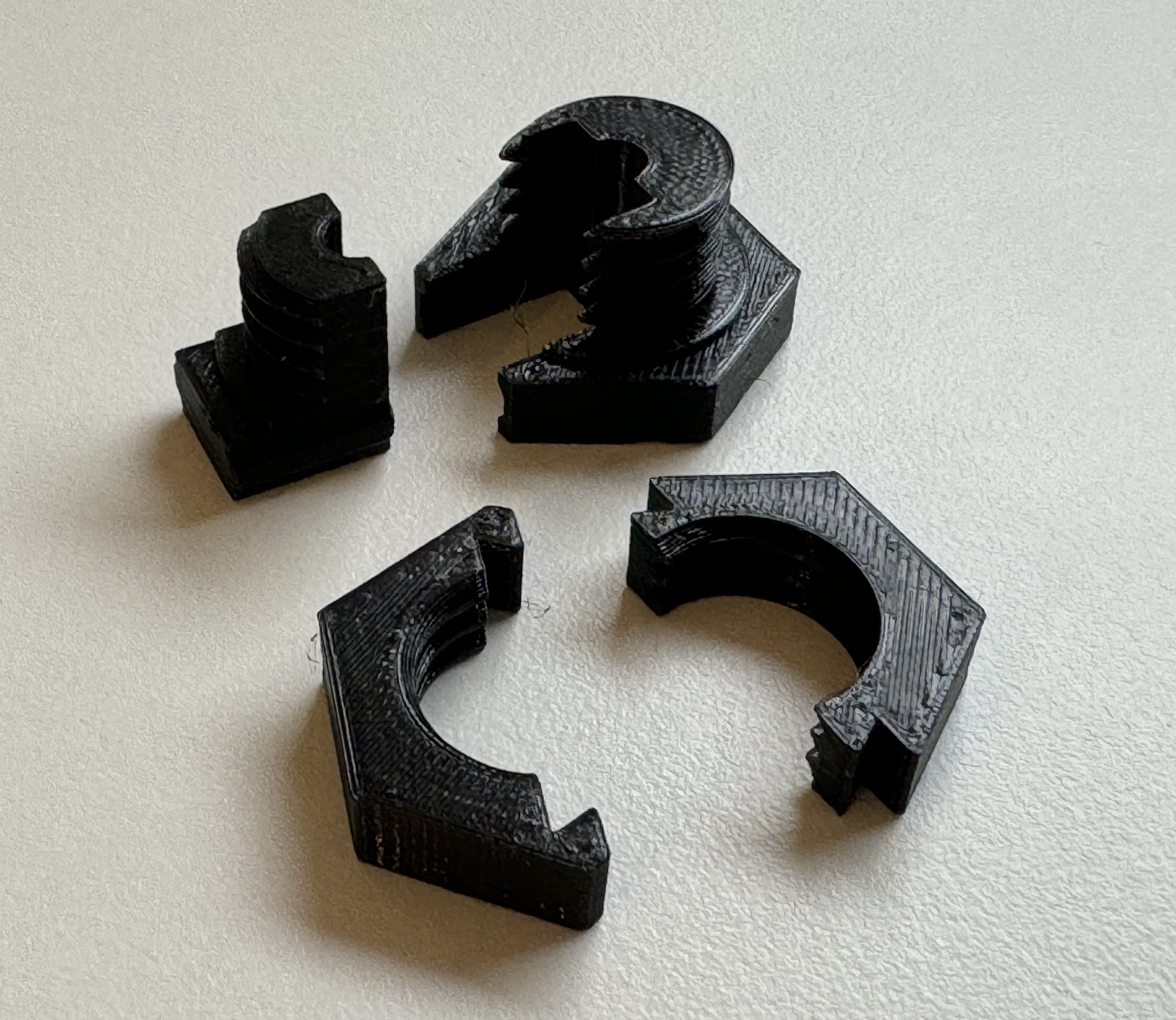 Miniatura 3 do modelo 3D Cable Gland - split-able - customizable