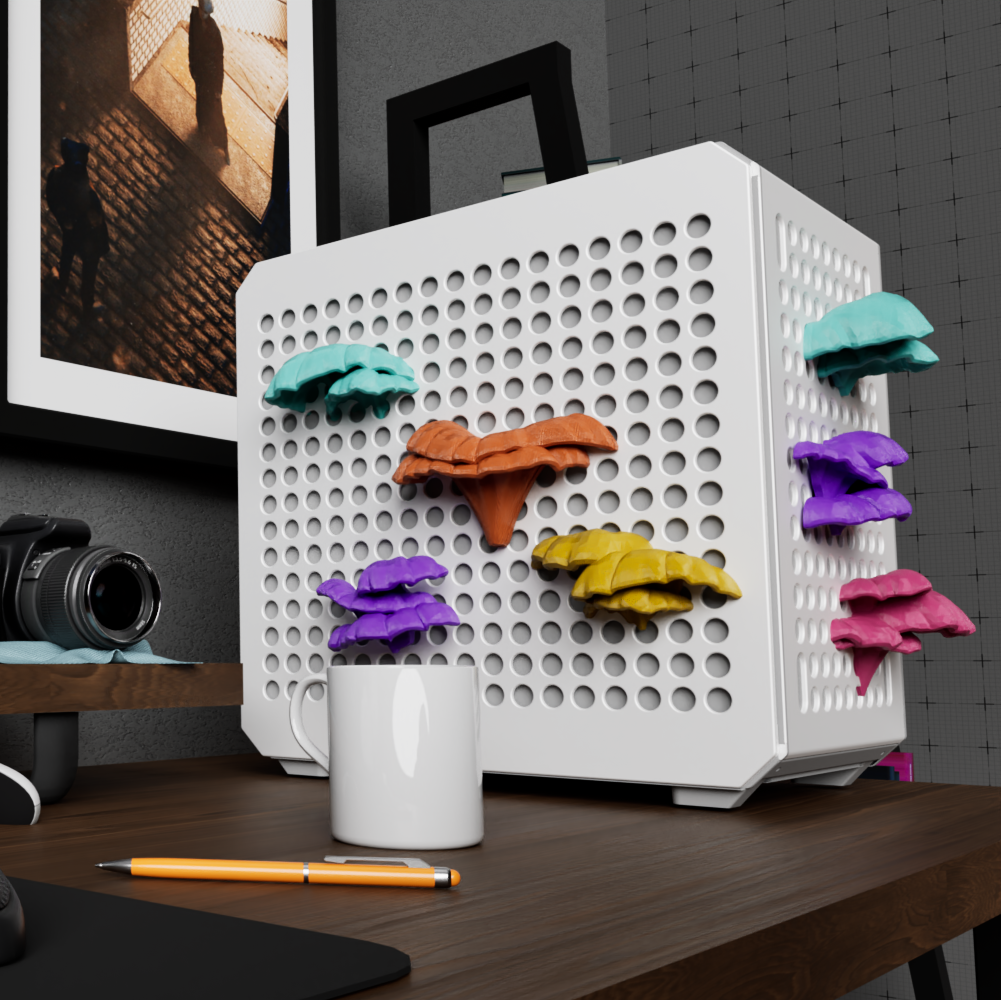 Cooler Master Qube 500 - Mushroom Takeover!