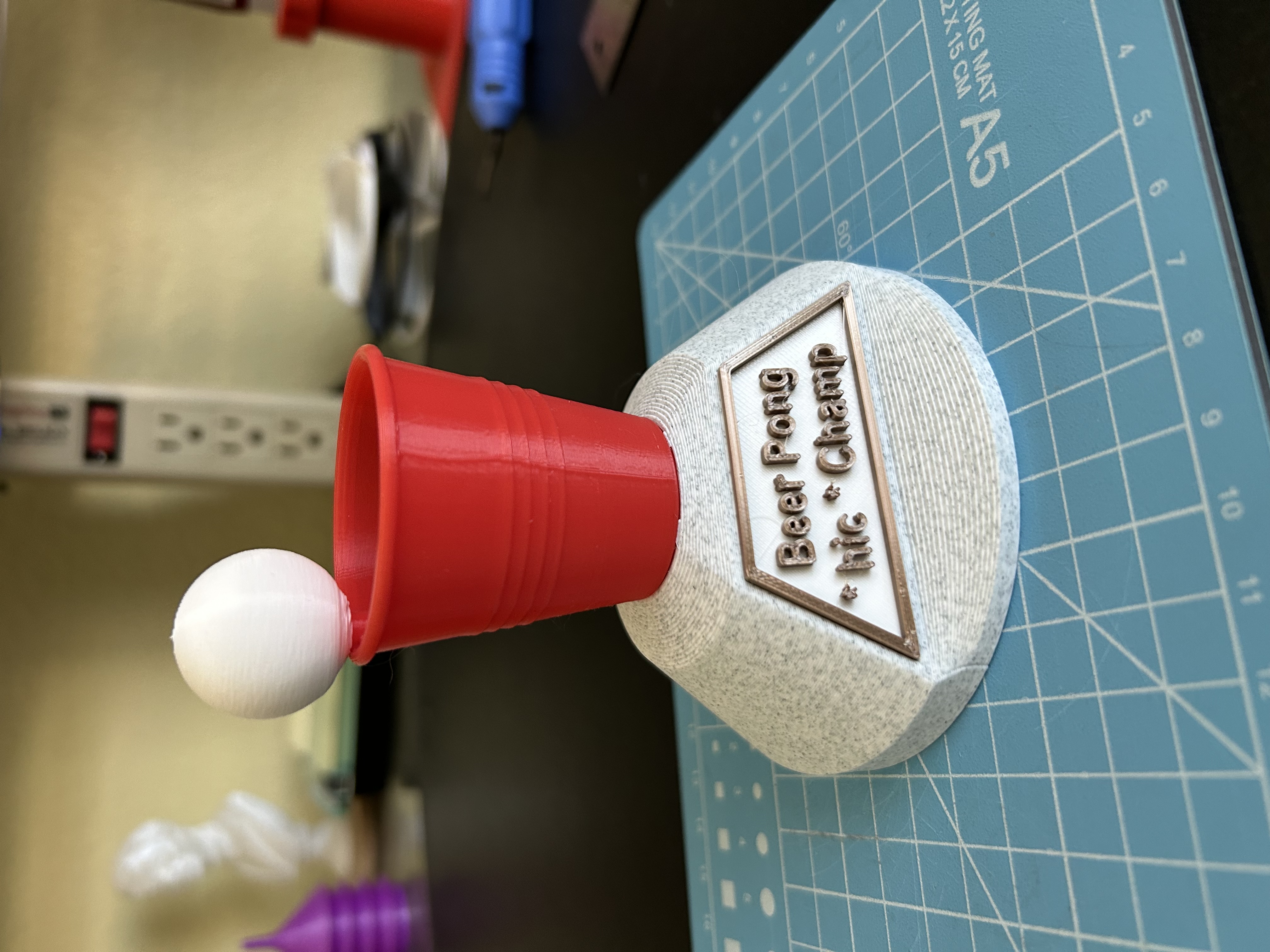 Beer Pong Trophy