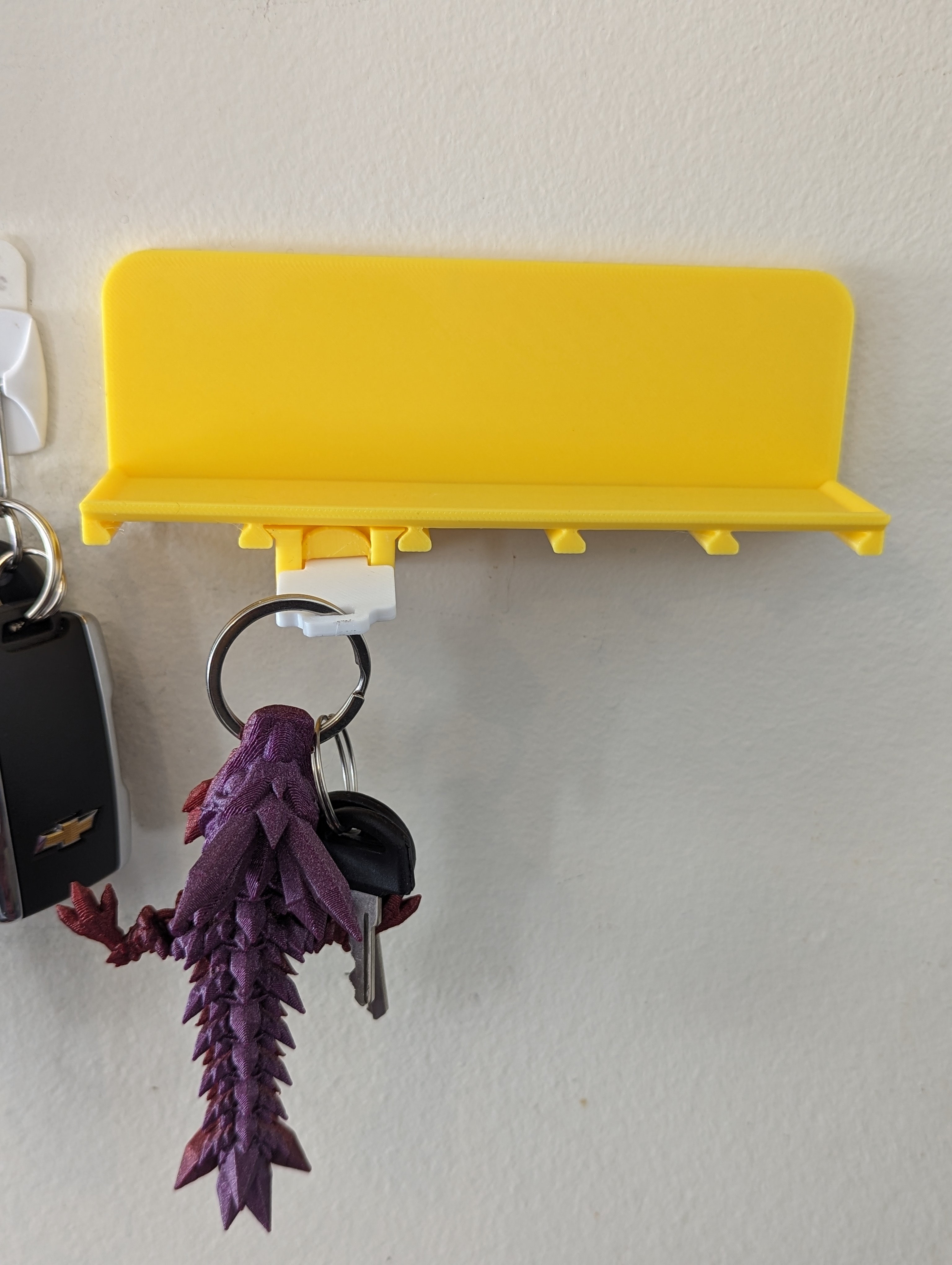 Key Storage and Mini Shelf by k2thestank Download free STL model