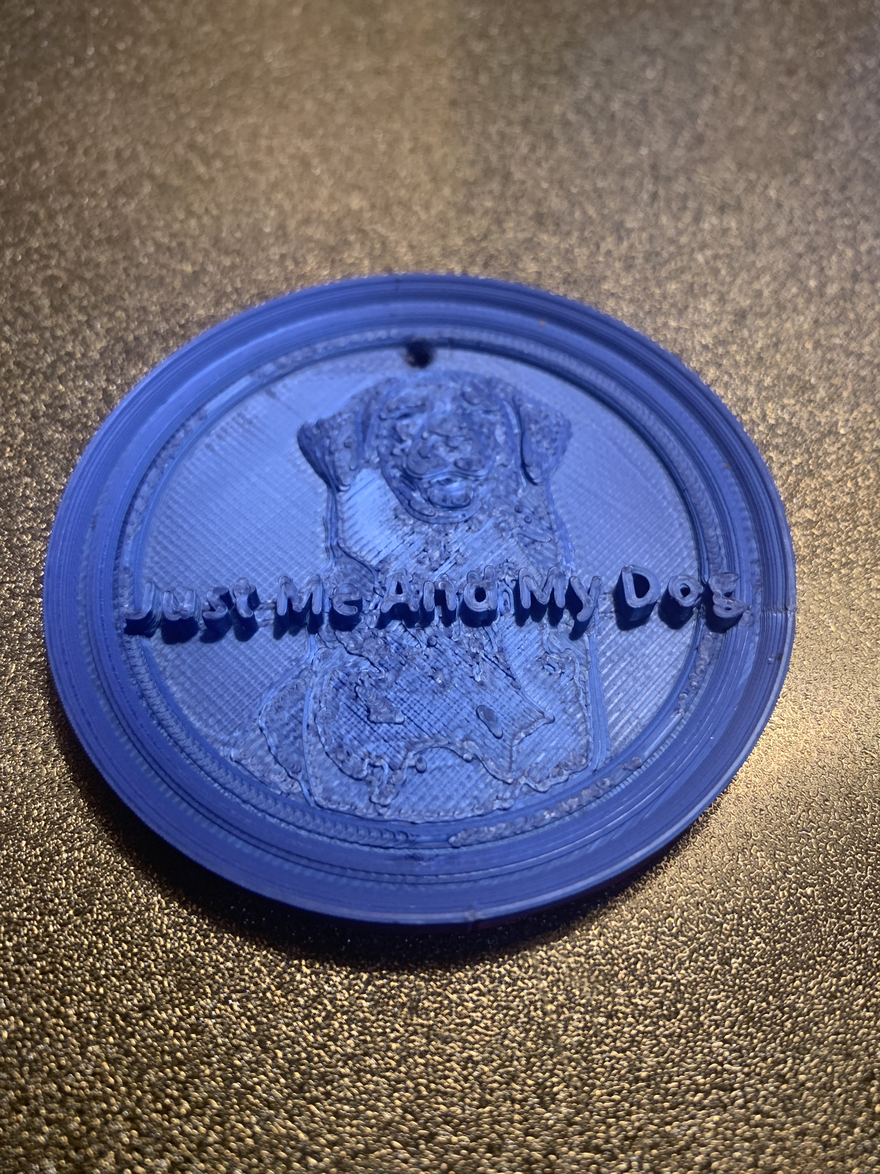 dog token golden retriever