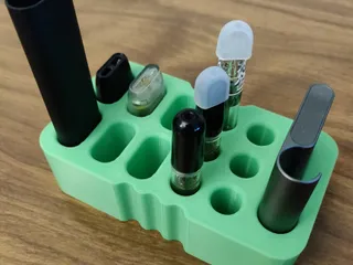 Vape Tray for Luster pods and 510 cartridges by skeeter00 | Download free  STL model | Printables.com