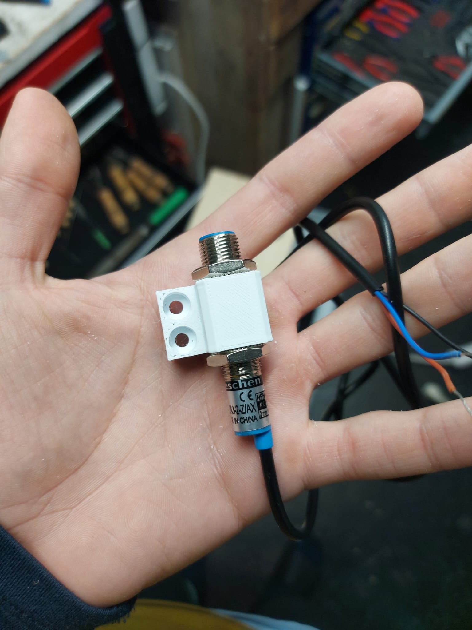 Limit swich holder M12