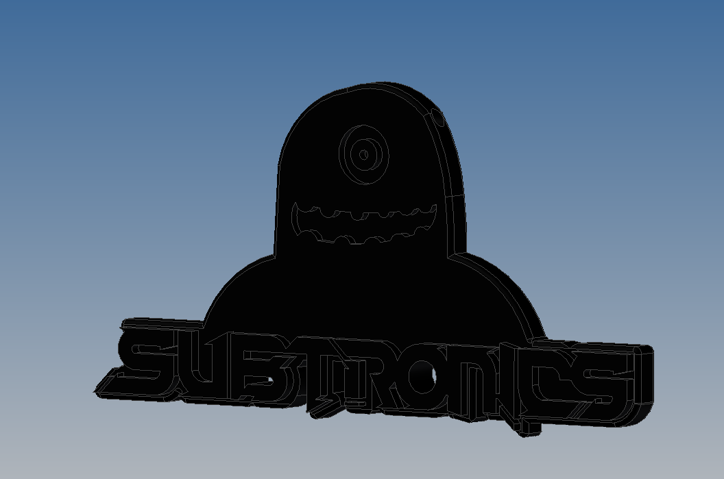 Subtronics Kandi Necklace Charm