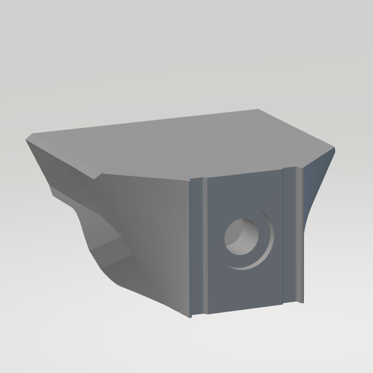 Extended Replacement Ikea Milsbo Corner Mount