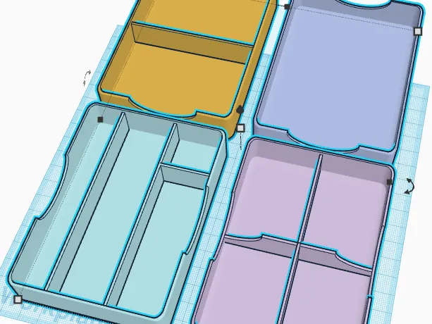 Stackable trays