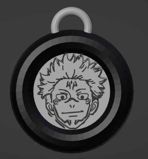 Sukuna And Itadori Keychain